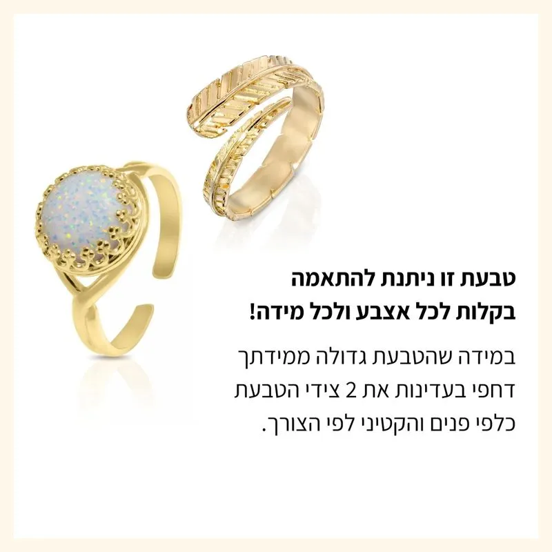 Yellow Gold Plated Blue Eilat 10mm Ring